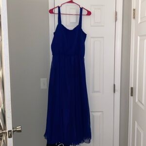 Vintage (Royal blue) maxi dress